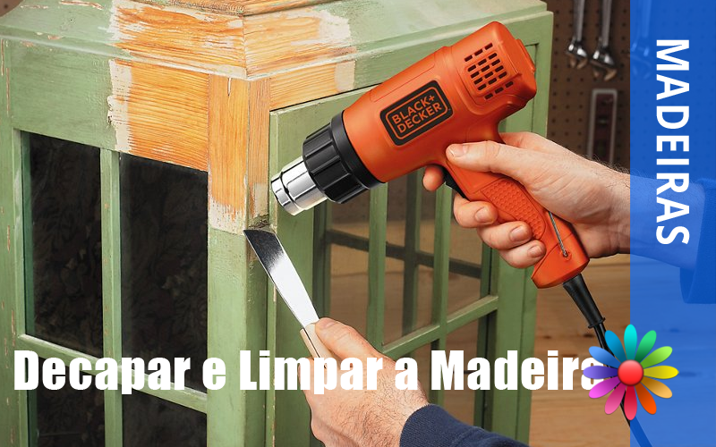 Restaurar um Móvel – Etapa 1 – Decapar e Limpar a Madeira