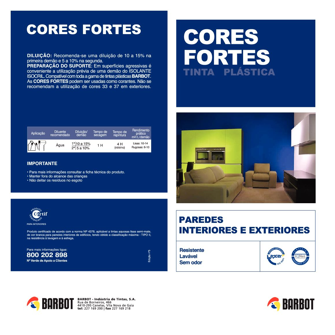 Barbot - Cores Fortes