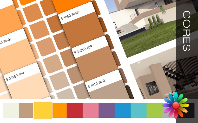 Escolha a cor e inspire-se para pintar a sua casa!